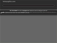 Tablet Screenshot of kolayegitim.com